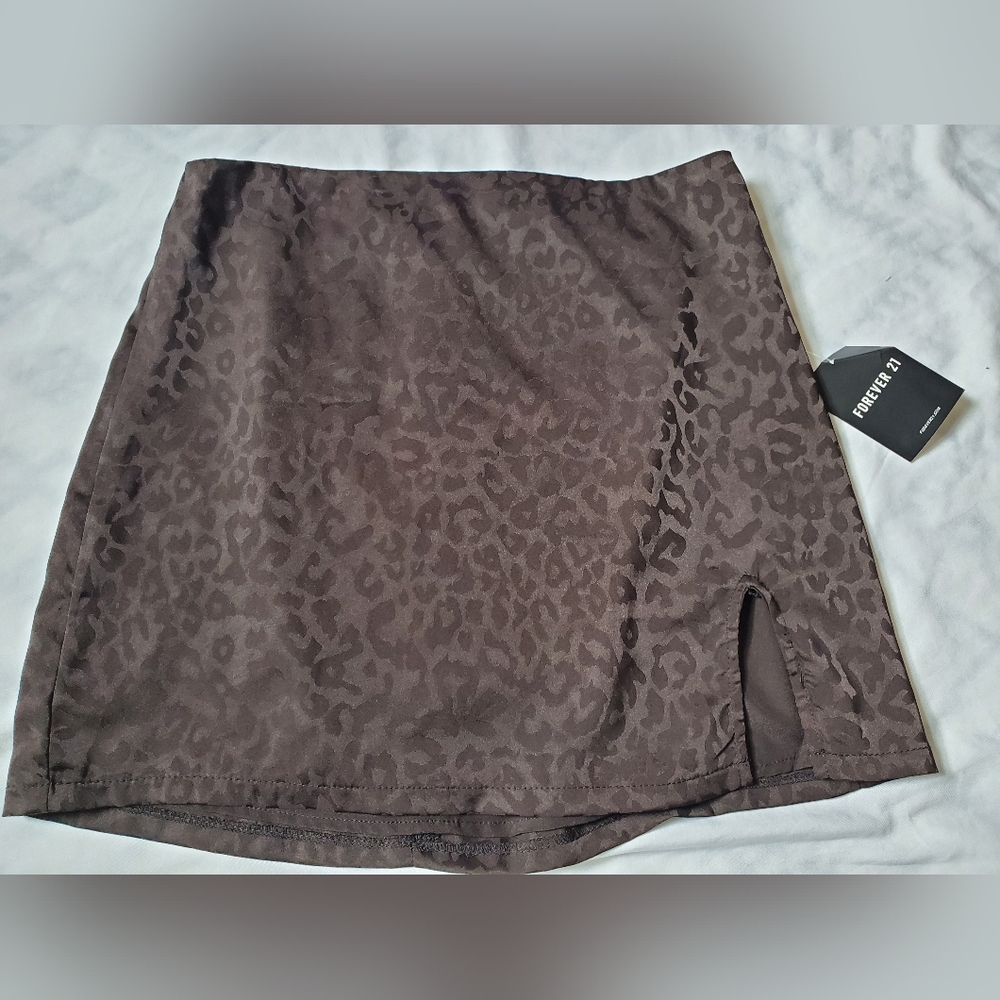 Cheetah print mini mini